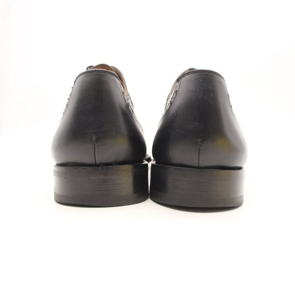 Magnanni Sergio Men\'s US Size 12 M Wingtip Oxford Dress Black Leather 13974 main image 8